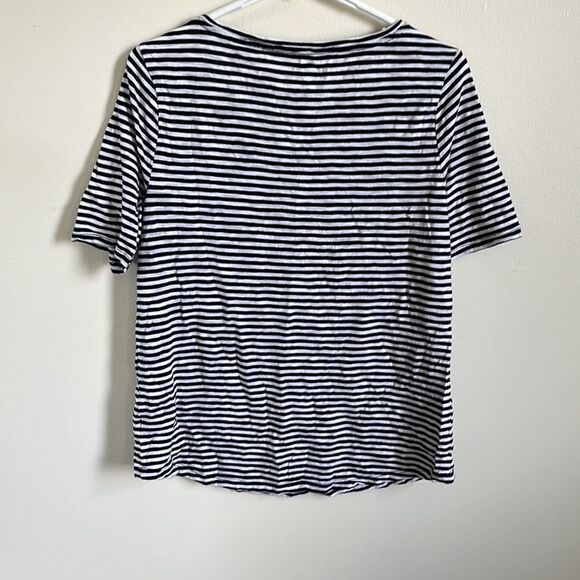 Navy & White Striped Top - Picture 4 of 7